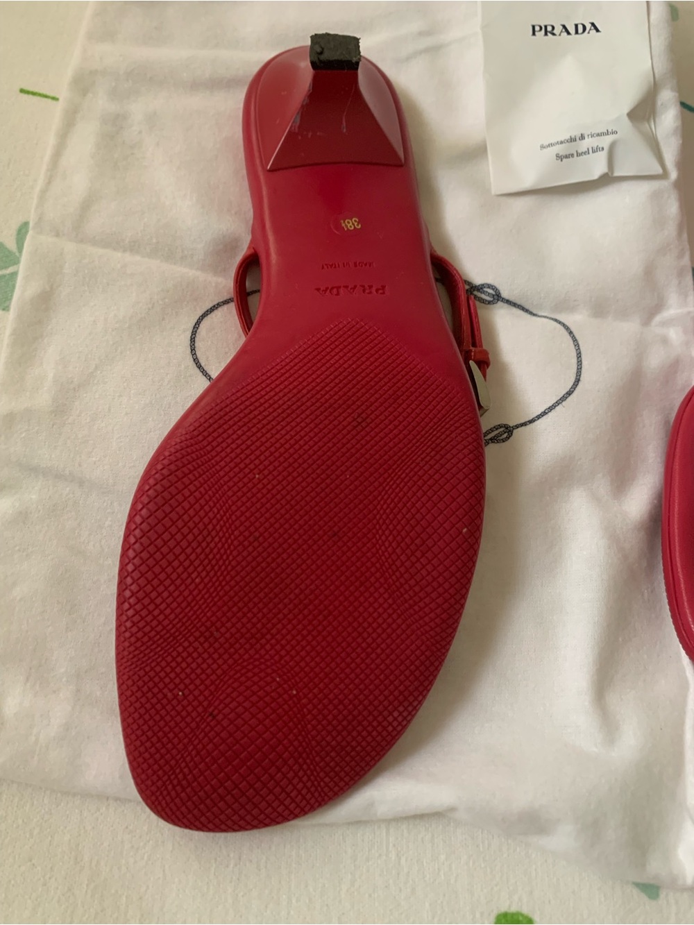 Prada PINK Sport Summer Peonia 8.5 - Picture 6 of 8